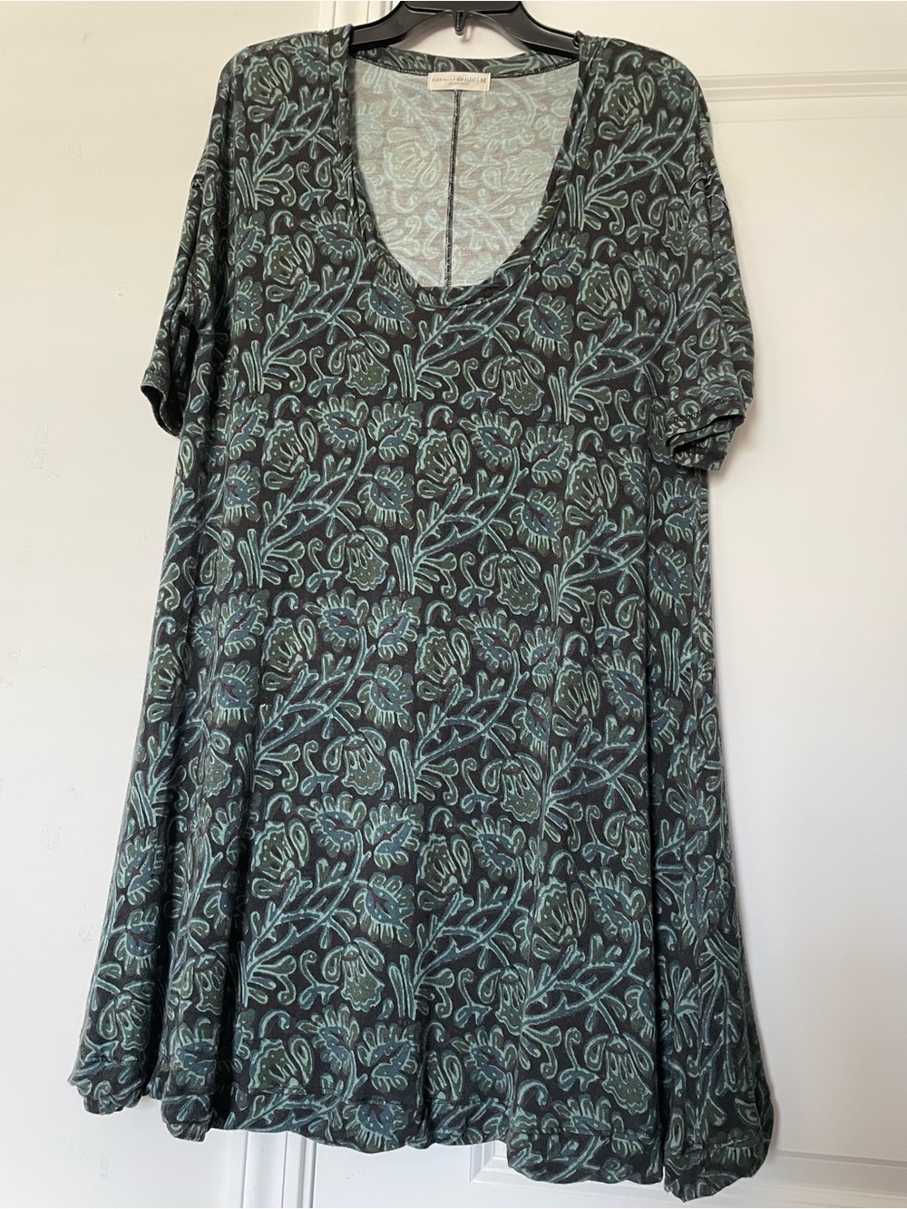 Natural Life All Day Butter Soft Mini Dress Size M Relaxed Flowy Nature Cottage